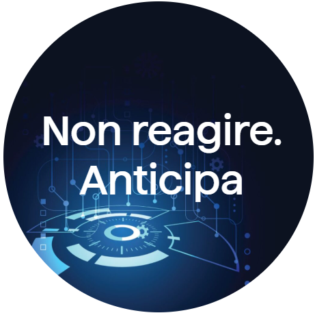 Non reagire. anticipa